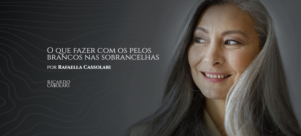 pelos brancos na sobrancelha